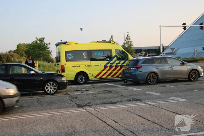 Schade bij kop-staart botsing