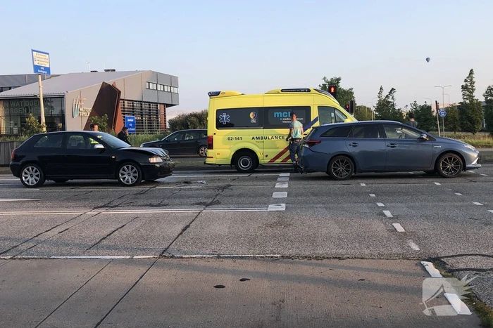 Schade bij kop-staart botsing