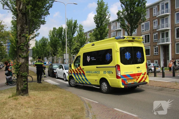 Kop-staart botsing bij oversteekplaats in Potmargezone