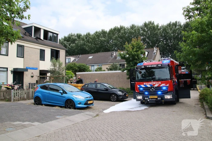 Man aangehouden na brand in woning