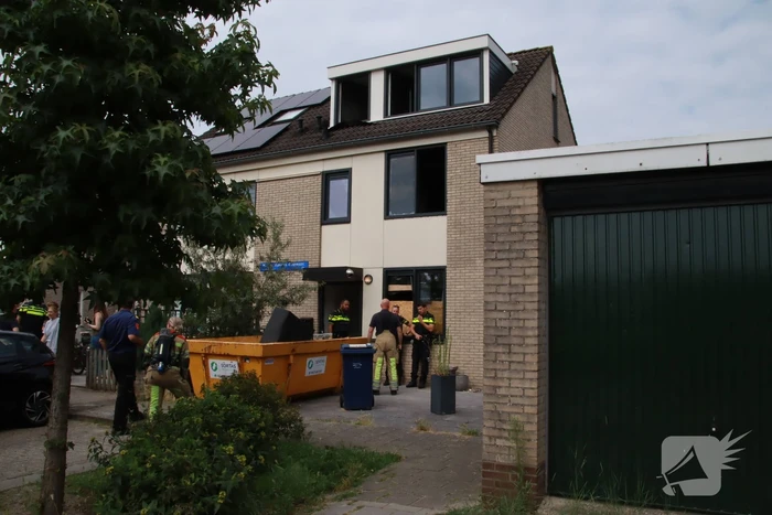 Man aangehouden na brand in woning