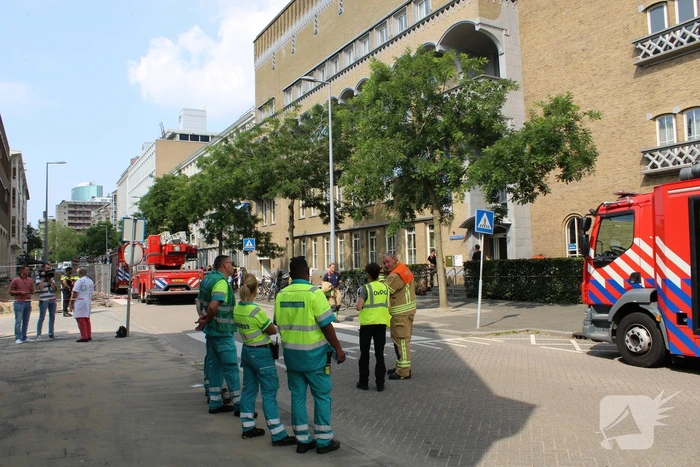 Oogziekenhuis ontruimd na zeer grote brand