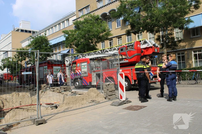 Oogziekenhuis ontruimd na zeer grote brand