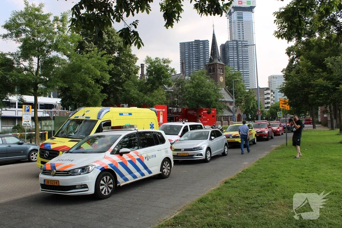 Oogziekenhuis ontruimd na zeer grote brand