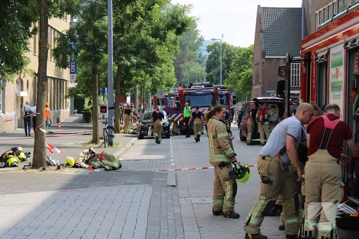 Oogziekenhuis ontruimd na zeer grote brand