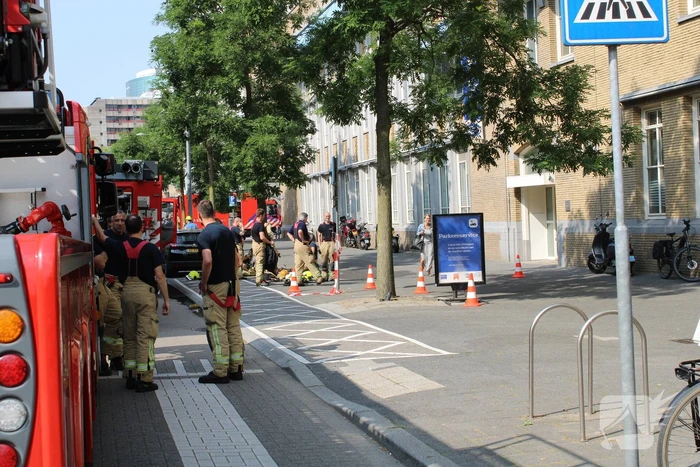 Oogziekenhuis ontruimd na zeer grote brand
