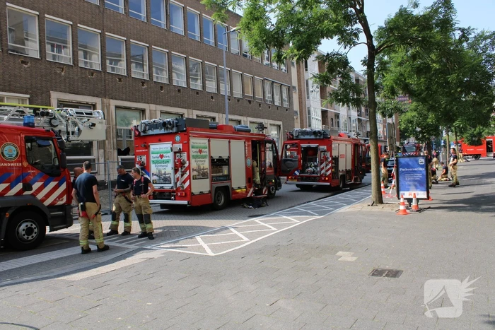 Oogziekenhuis ontruimd na zeer grote brand