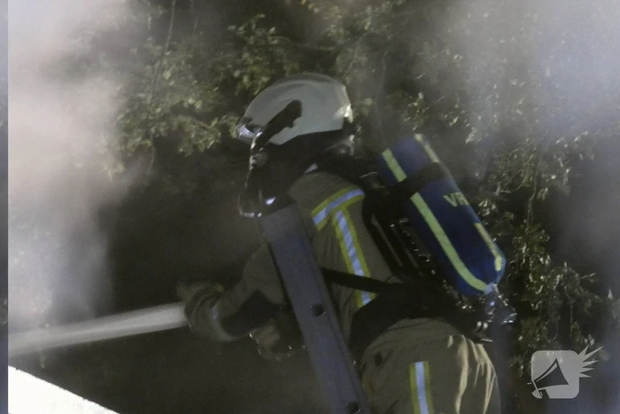 Chalet verwoest door uitslaande brand