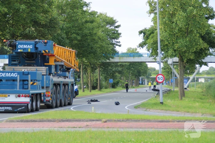 Motorrijder komt om het leven bij verkeersongeval