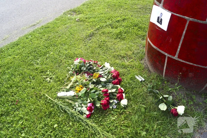 Gedenkplek ingericht voor Peter R de Vries op de Kai Park