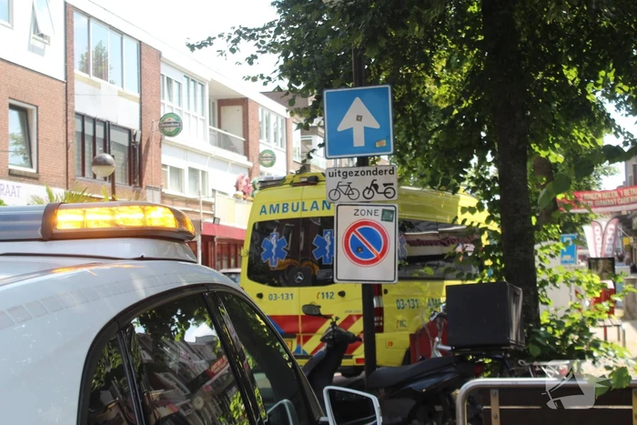 Fietser in botsing met auto
