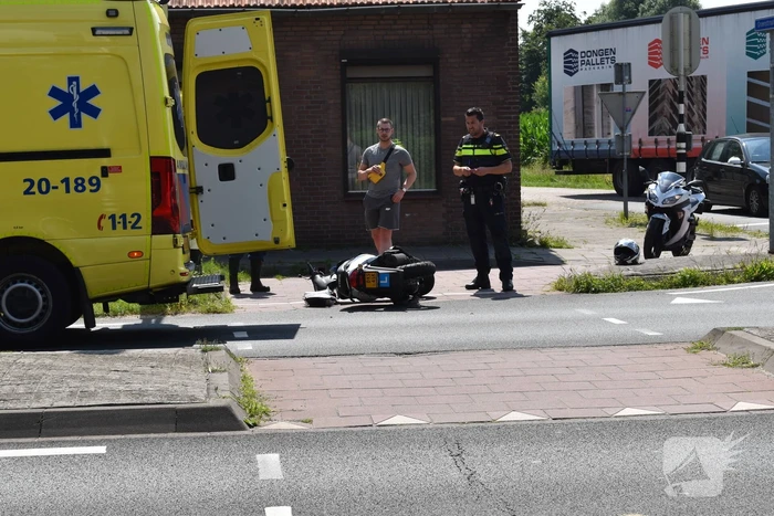 ongeval middellaan - n629 dongen