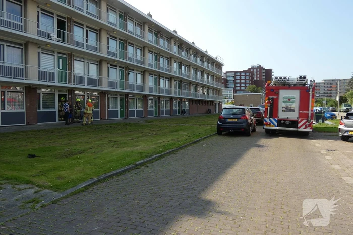 Brandweer doet onderzoek naar gaslucht