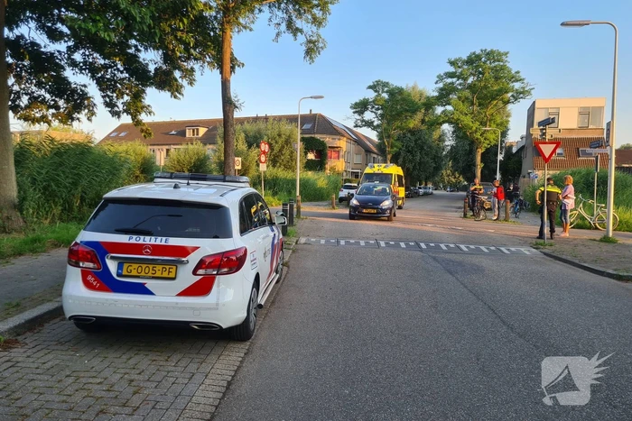 Kind op fiets gewond na ongeval met auto