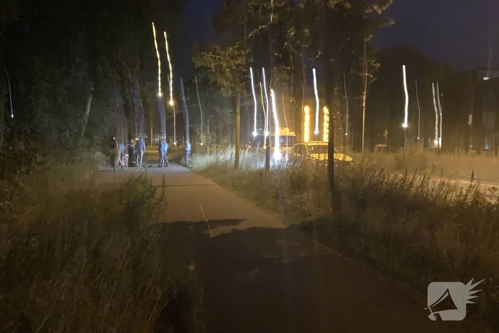 Fietser komt ten valen raakt gewond