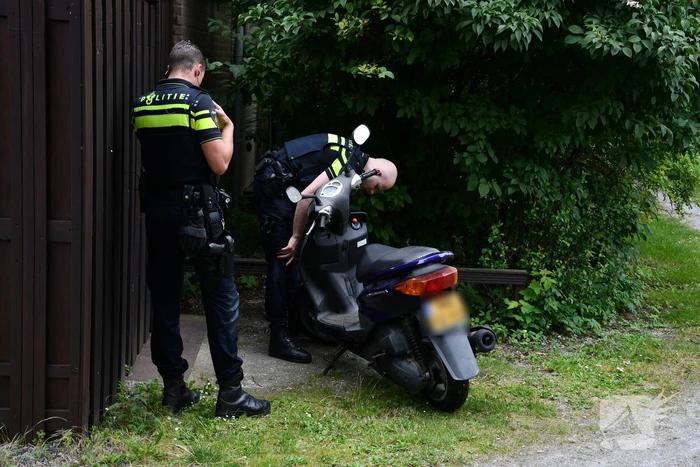 Gestolen brommer aangetroffen