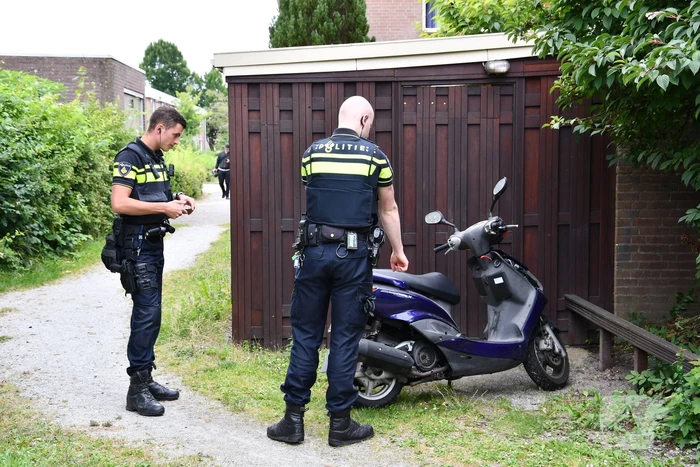Gestolen brommer aangetroffen