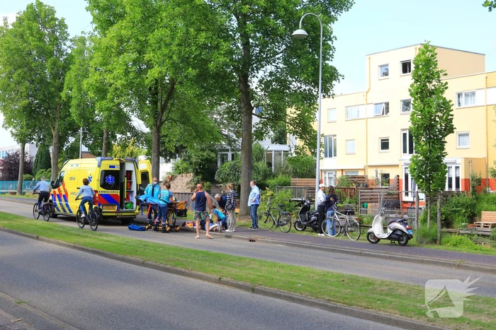 Fietser gewond bij botsing met andere fietser
