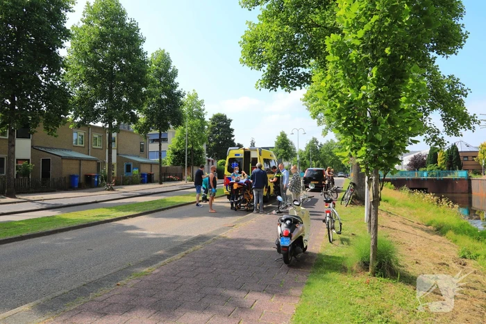 Fietser gewond bij botsing met andere fietser
