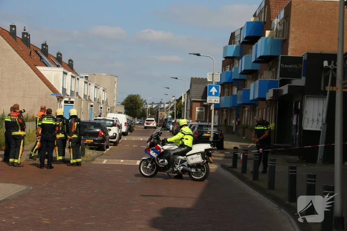 Appartementencomplex ontruimd na dreiging door bewoner