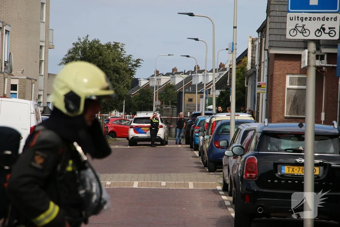Appartementencomplex ontruimd na dreiging door bewoner