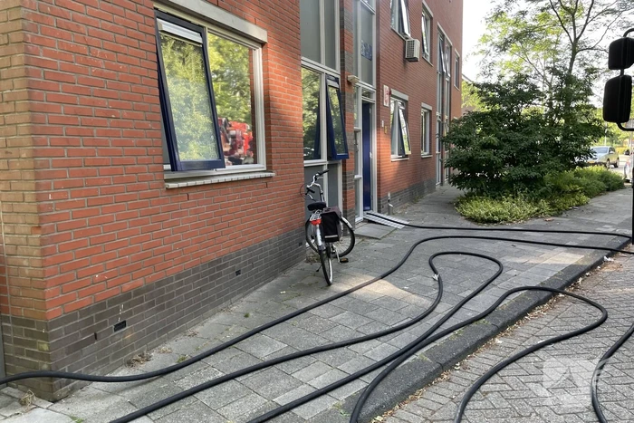 Pan met olie zorgt voor brand in keuken