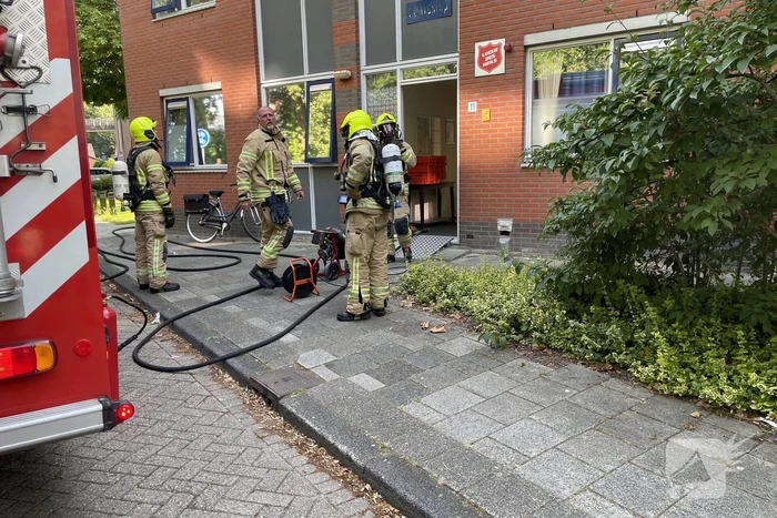 Pan met olie zorgt voor brand in keuken