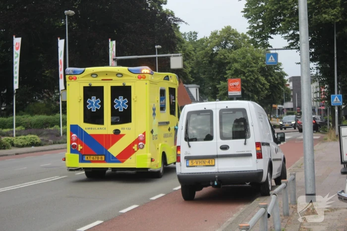 Persoon gewond door ongeval