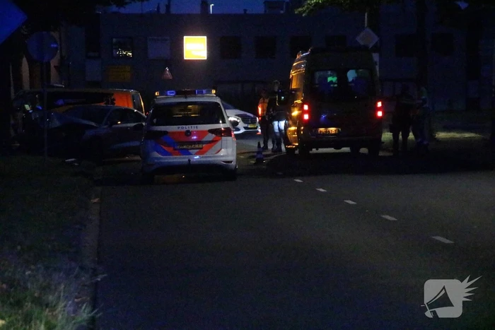 Auto in de kreukels bij eenzijdige aanrijding