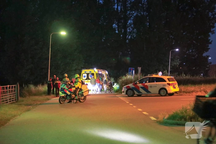 Brommerrijder belandt in sloot