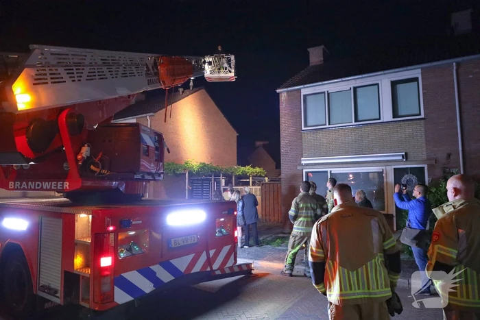 Brandweer bevrijdt bekneld zittende vogel