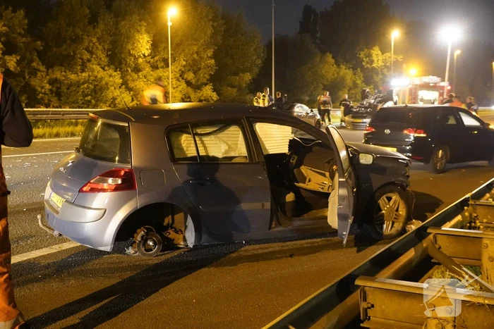 Snelweg volledig afgesloten door zwaar ongeval