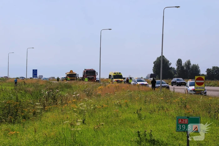 ongeval rijksweg a28 putten