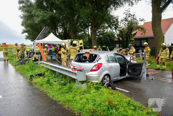 Meerdere gewonden bij zwaar verkeersongeval