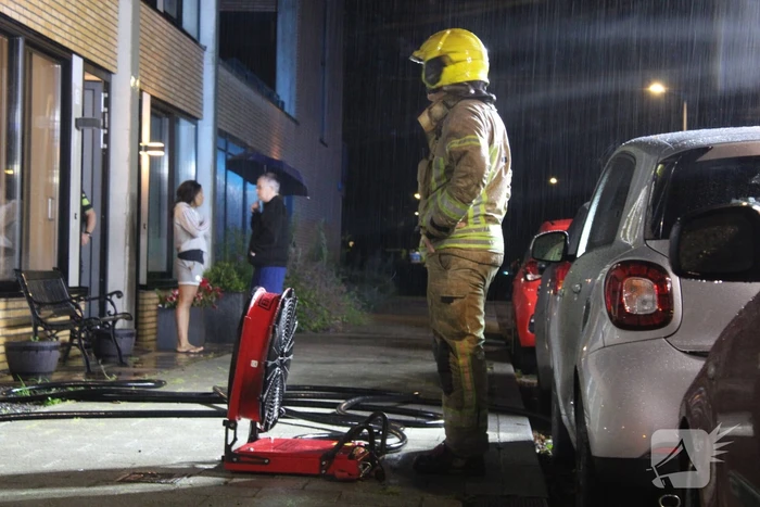 Woningen ontruimd door brand