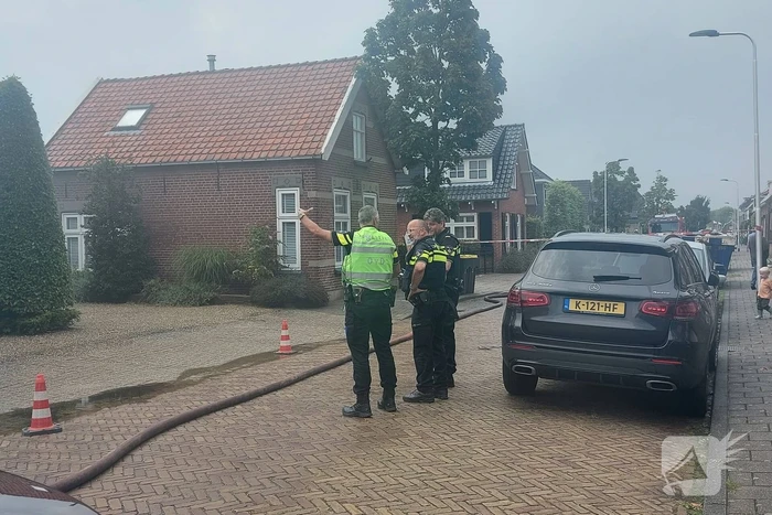 Veel rook bij brand in kantoorpand