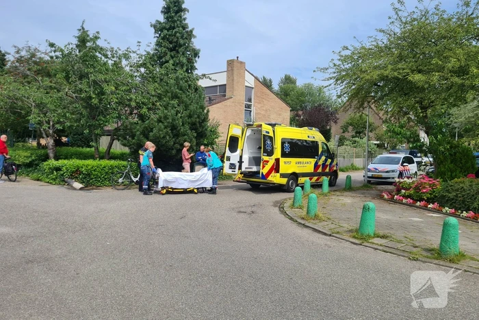 Fietser gewond na uitwijkmanoeuvre