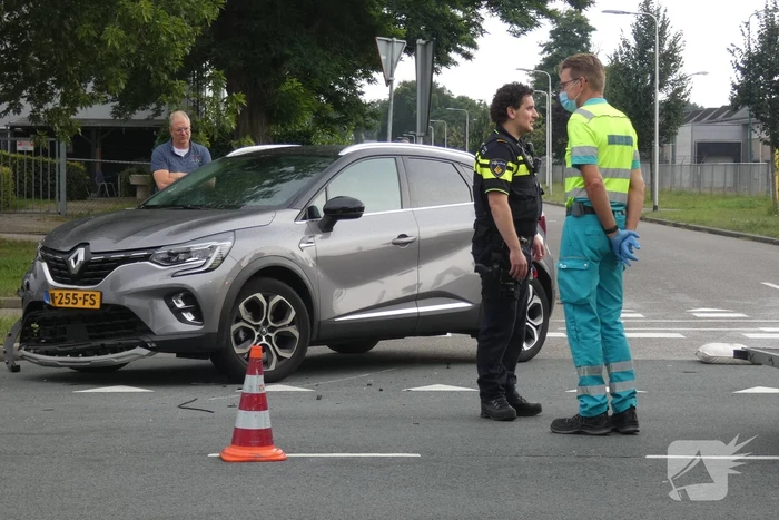 Scooterrijder gewond na ongeval met auto