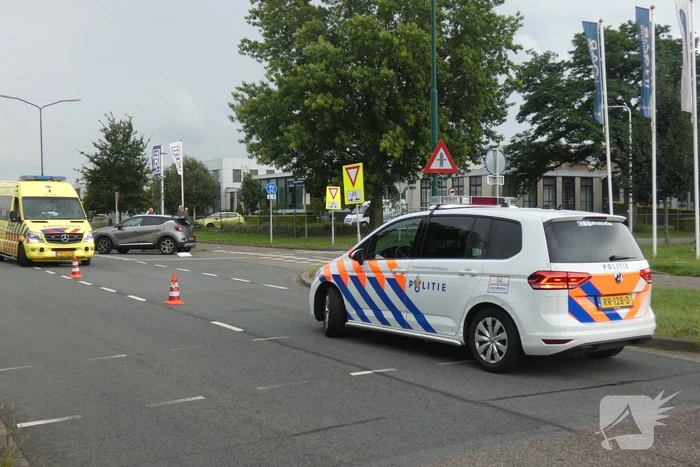 Scooterrijder gewond na ongeval met auto