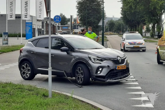Scooterrijder gewond na ongeval met auto