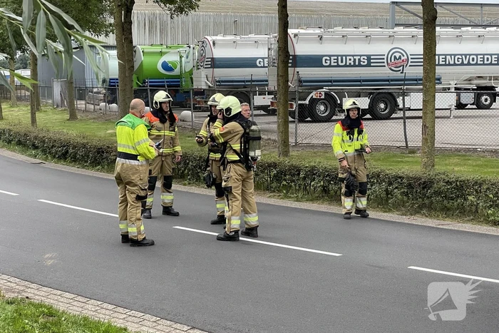 Gas vrijgekomen tijdens wassen van graan op schip