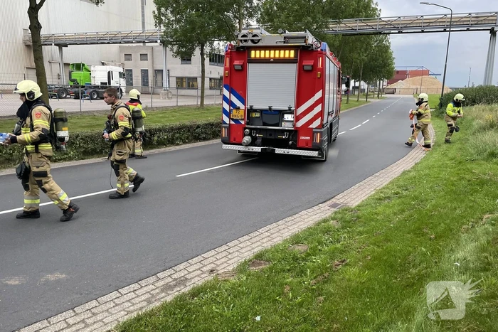 Gas vrijgekomen tijdens wassen van graan op schip