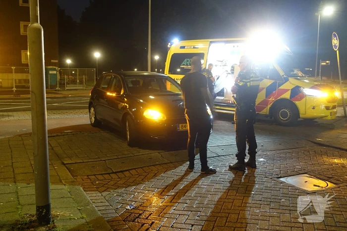 Spookfietser gewond bij aanrijding