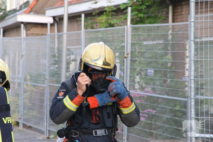 Schade aan leegstaande woning door brand