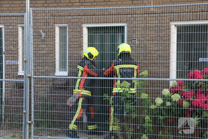 Schade aan leegstaande woning door brand