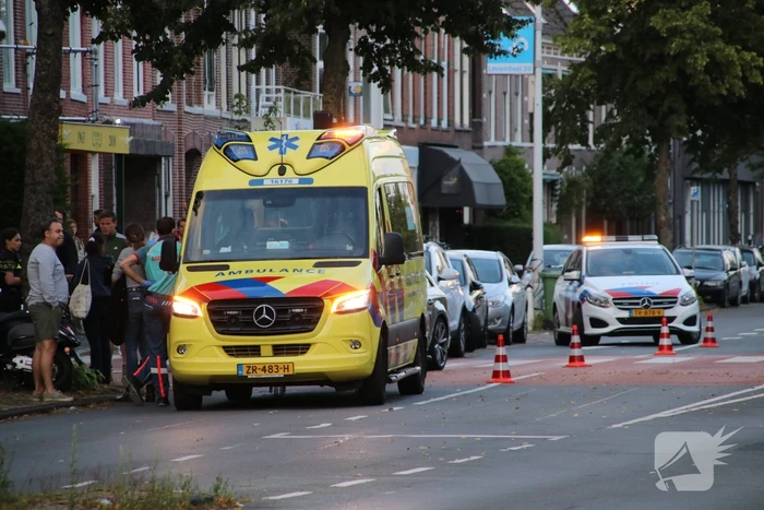 Verkeer richting stad tijdelijk afgesloten door ongeval