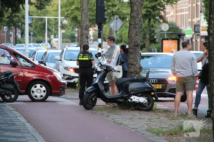 Verkeer richting stad tijdelijk afgesloten door ongeval