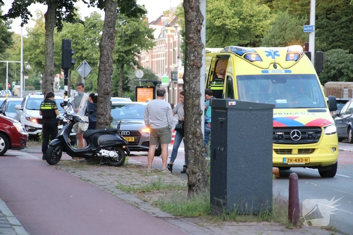 Verkeer richting stad tijdelijk afgesloten door ongeval