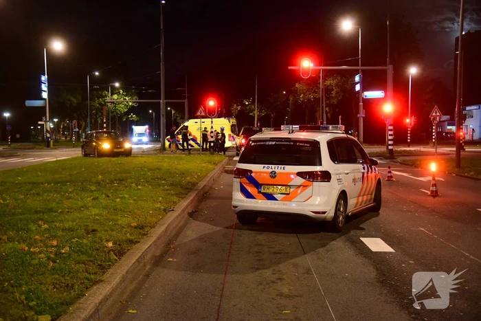 Fietser zwaargewond bij aanrijding