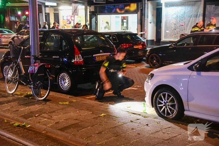 Mogelijke schietpartij op terras van café